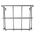 BUYYAH Hay Feeder Goat, 20 Gallon Multiple Sided Goat Hay Rack, Heavy Duty Iron Wall Hay Rack for Sheep, Horses, Effortless Installation in Farm, Yield