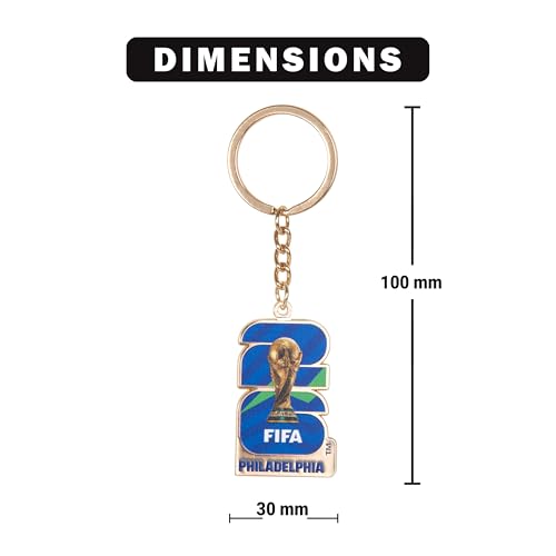 Image of 2026 FIFA World Cup Keychain - Officially Licensed, Collectible Gift for Fans, Durable Metal Ring for Keys, Backpacks