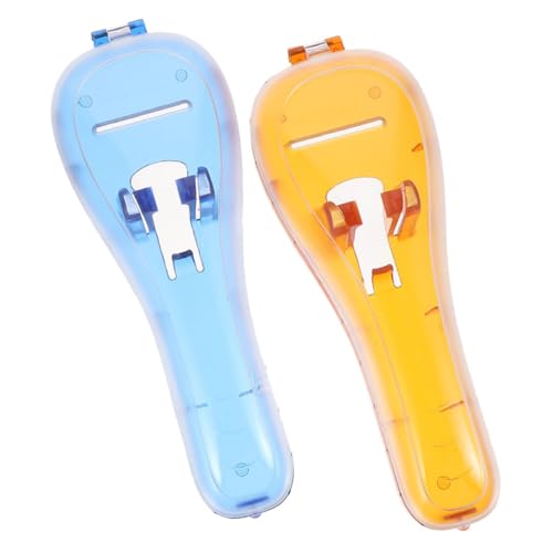 Housoutil 2pcs Box Storage Box Electric for Men Electric Reusable Case Manual Travel