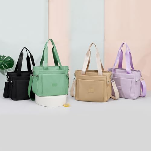 Bolso Tote para mujer con múltiples bolsillos y asas miniatura 7