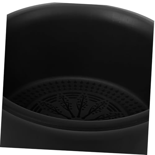 Caneca rectangular para residuos de té sin tapa color negro miniatura 6