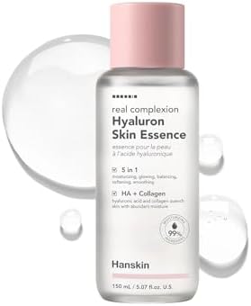Hanskin Hyaluron Skin Essence Toner – Korean Hydrating Toner for ...