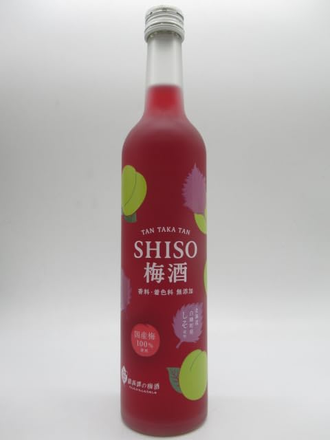 うめたん☆ Amazon.co.jp: 【梅酒】 鍛高譚の梅酒 (たんたかたん) 赤しそ