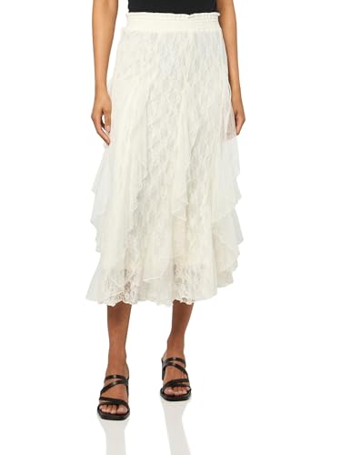 Lucky Brand Women's Lace Midi Skirt
