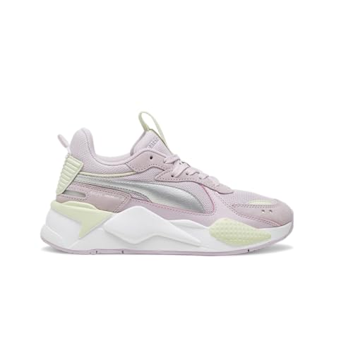PUMA Kids Girls Rs-X Metallic Lace Up Sneakers Shoes Casual - Purple
