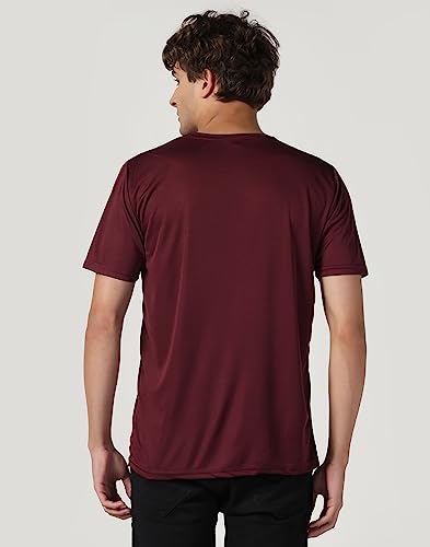 Image of INKKR Men's Short Sleeve Round Neck Dry Fit Multicolor T-Shirt Combo