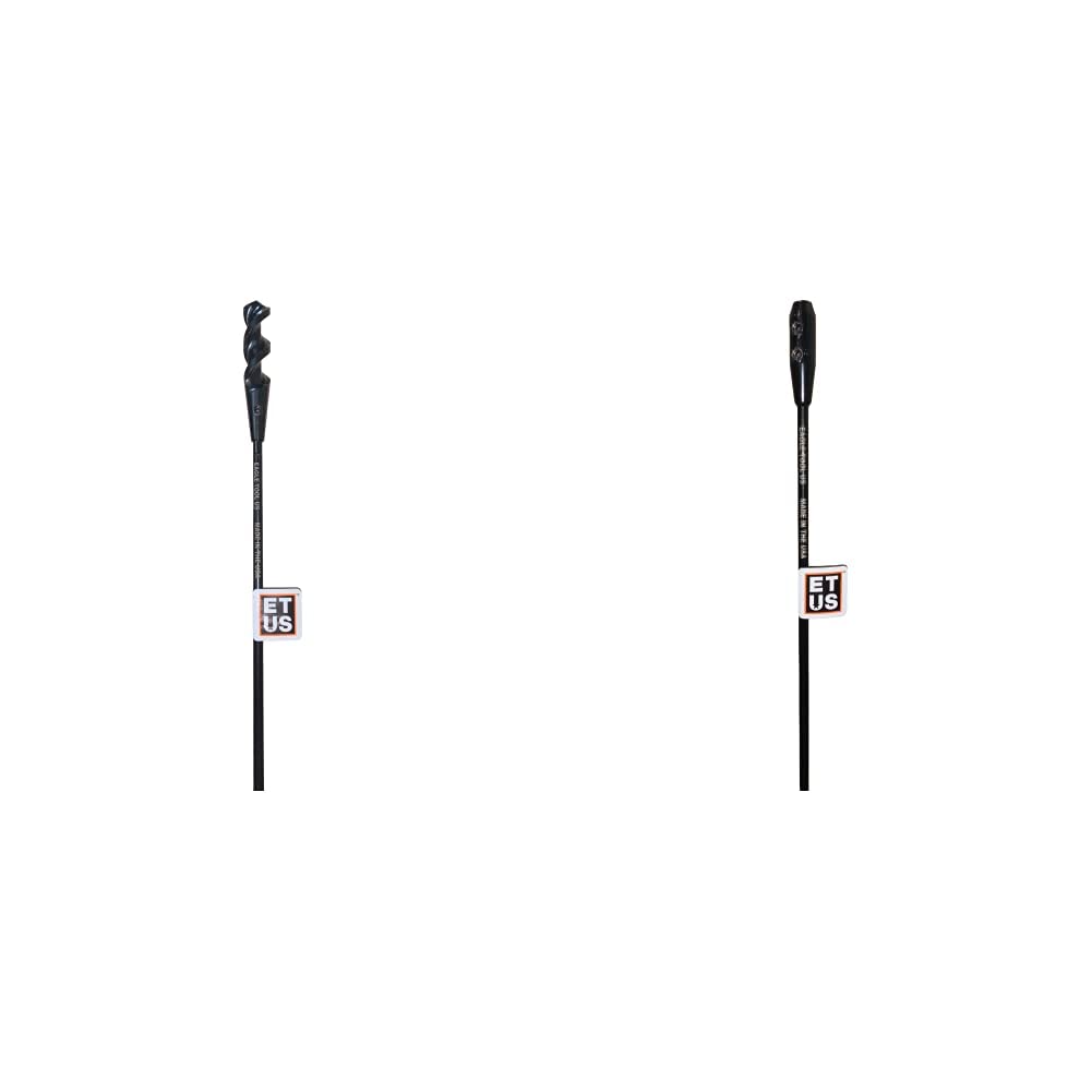Eagle Tool US ETD75072 Dirt Auger (3/4-Inch Head with 72-Inch Shank) | ETHX25036 36-Inch Extension