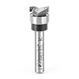 Amana Tool - 45489-S Carbide Tipped Dado Clean Out 1/2 Dia x 1/8 x 1/4 Inch Shank with Upp