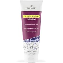 TRIHARD Chlorine Removal Swim Shampoo, Cleanse and Hydrate Hair from Pool and Ocean, Post Swim Chlorine and Hard Water Hair Protection