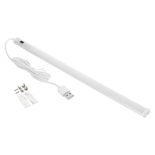 オーディオファン LED バーライト USB センサー デスクライト ノータッチ 白光色 かざすだけ 取付 両面テープ ネジ固定 両対応 光の魔法使いになろう 約50cm