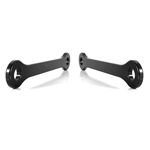Maillons en alliage d'aluminium CNC noir pour moto Tenere 700 Xitomer