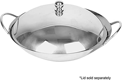Wok de acero inoxidable TrueCraftware 8 pulgadas miniatura 3