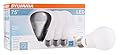 SYLVANIA LED Light Bulb, 75W Equivalent A19, Efficient 12W, 13 Year, Dimmable, 1100 Lumens, Frosted Finish, Bright White - 4 Pack (74427)