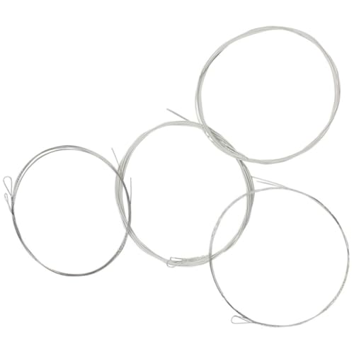 DECHOUS 1 Set String String Mandolin String Steel Core for Mandolin Precision Manufacturing for Consistent Tone Lightweight Easy to Install for Musicians