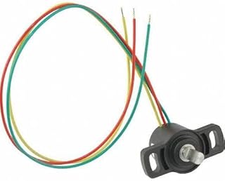 981HE2B1WA1F16, Hall Effect Sensor Rotary Position, Rotation Angle: 0Â° ~ 90Â°, Flatted Shaft Wire Leads
