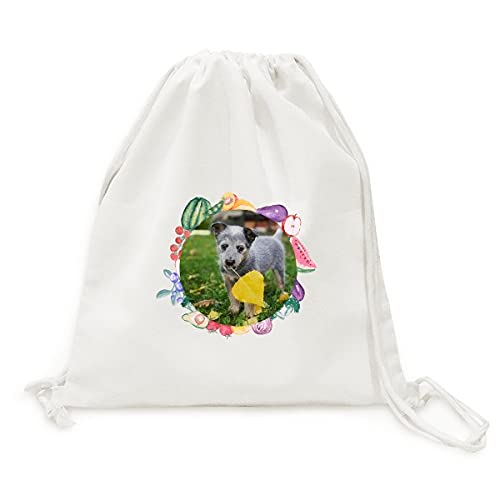 Beauty Gift sac en tissu pliable photo de chien un cadeau utile pour passionnés