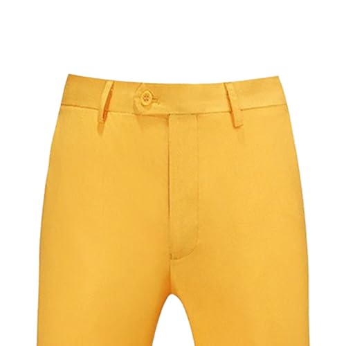 Men Casual Simple Straight Slim Trousers Young Classic Workplace Pants Fall Comfy Formal Occasion Suit Pant3