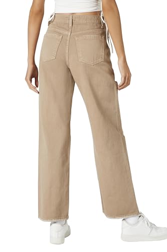 Forever 21 Women's Recycled Cotton Wide-Leg Jeans4