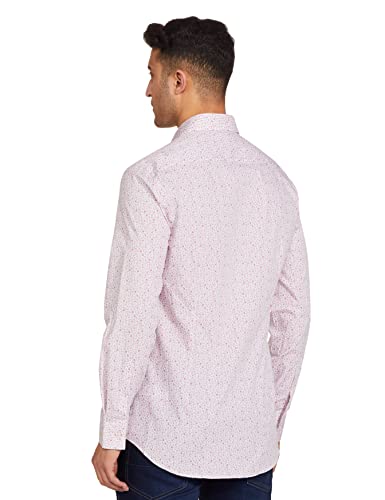 Image of Marks & Spencer Mens Solid Polyester Blend Collared Neck Regular Fit Easy Iron Shirt (Pack of 2)