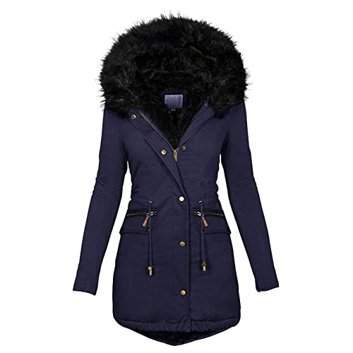 Manteau d'hiver pour femme veste chaude doublée grande taille