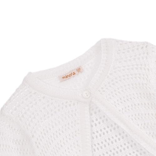 Image of Minora Long Sleeve Bolero, Girls' Knit Cardigan Shrug with One-Button Closure, Baby /Child Cotton Childrens Bolero, Sweater