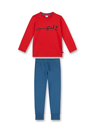 Sanetta Jungen 233109 Pyjamaset, Aurora red, 140