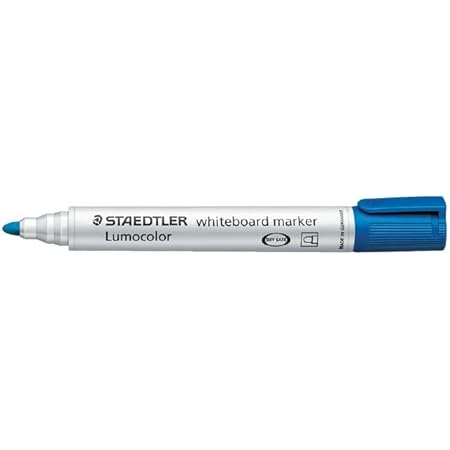 Q-connect Premium Permanent Marker, Ronde Punt, Blauw