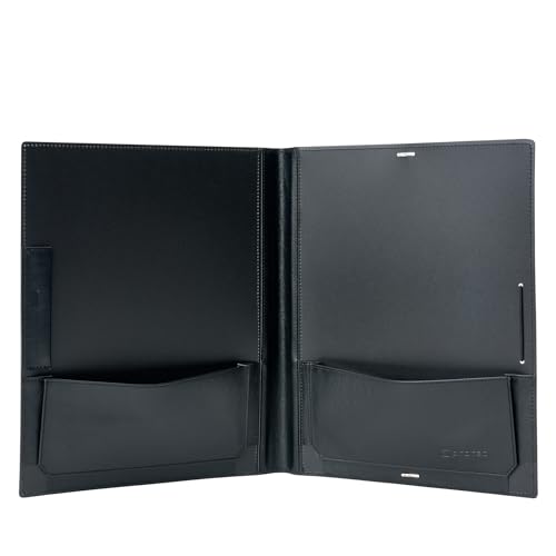 Protec Fusion Music Folder with Elastic Band Closure, Black, Model F4E