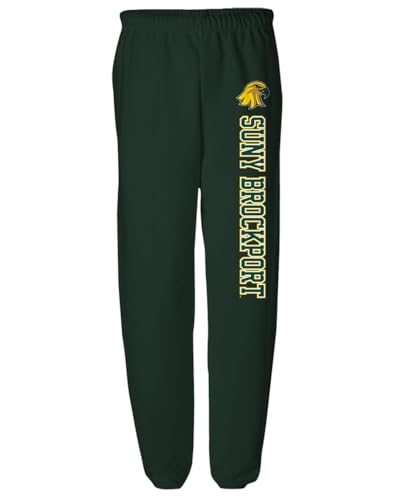 Official Collegiate Vertical Text Mens Jogger Sweatpants Collection 3