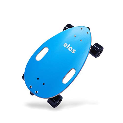 Elos Mini Cruiser Skateboards Gifts for Teen Boys, Men, Beginner, Adult, Kids - Lightweight, Portable & Durable Wooden Commuter Cruiserboard Longboard. DIY Gift Box kit, Build it Yourself Skate Board