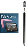 3-in-1 Stylus Pen for Samsung Galaxy Tab A9+ Plus/A9/A8/A8 Plus/A7/A7 Lite, High Sensitivity & Precision Capacitive Pencil for iPad Pro/iPhone/Fire/Surface Tables All Touch Devices (3 in 1 Black)