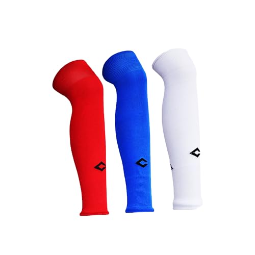 Image of CAPTAIN Nylon Streatchable UV Ray Protection Unisex Leg Sleeves Over The Knee Sports Sleeves