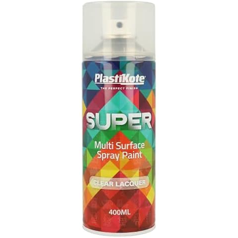 PlastiKote Super Clear Spray Paint 400ml Cover