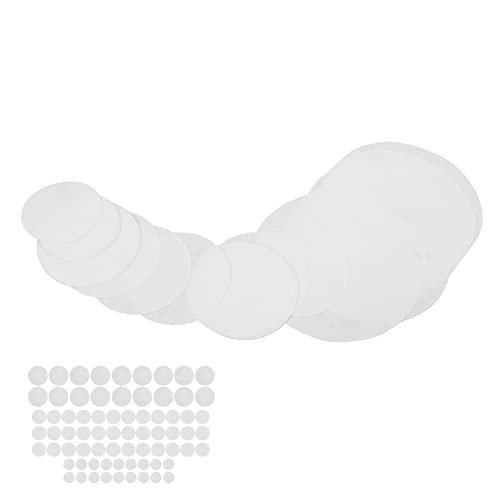 72 Pcs Felt Plate Separators Storage, Felt Plate Dividers Protectors, felt pan separators pan protectors for stacking, Thick Felt Round Plate Separators Pads for Packing Stacking Porcelain Cookware