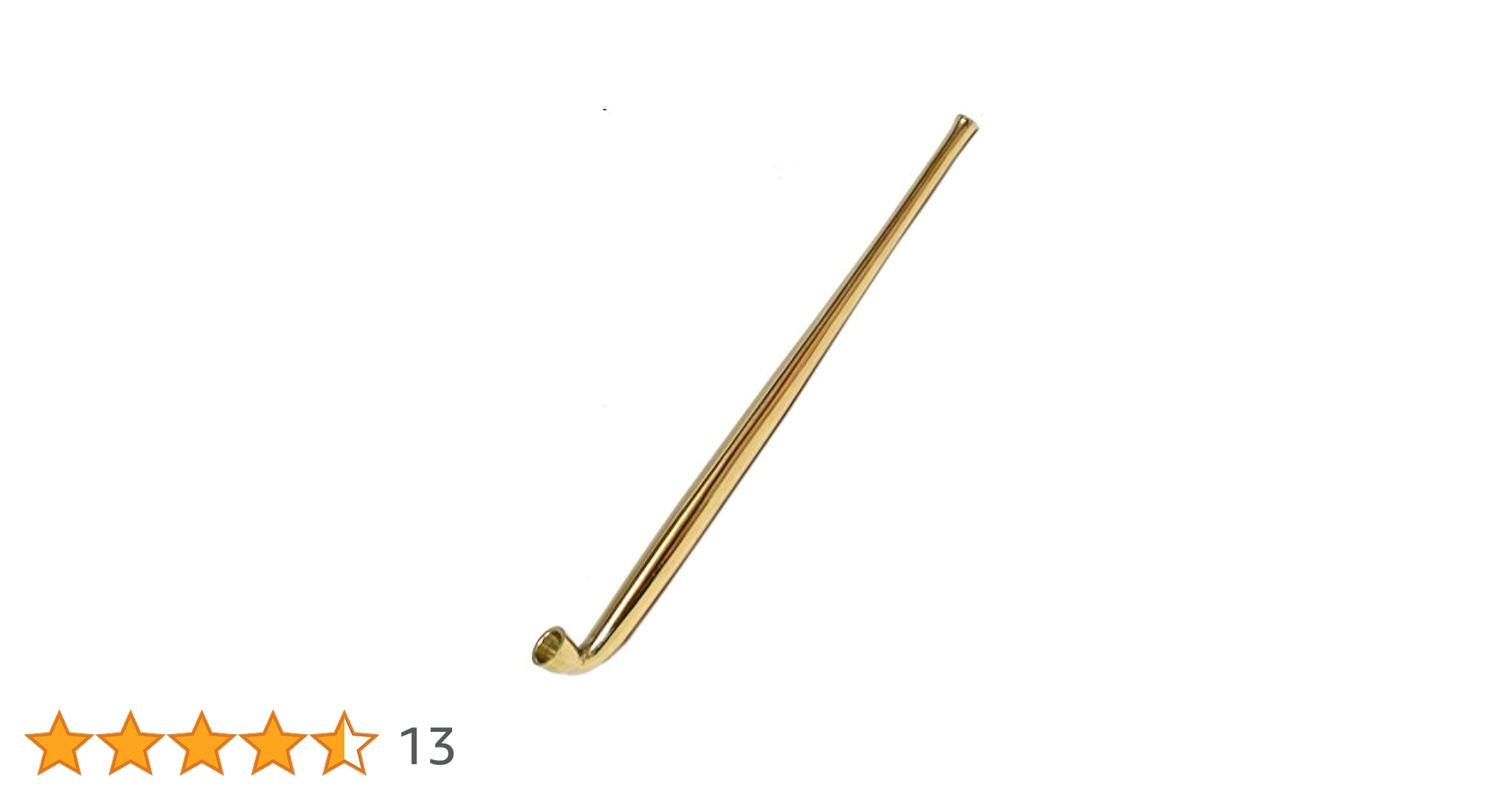 Amazon | 飯塚煙管 真鍮六寸延 18cm | キセル | ファッション 通販