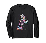 Wolf Riding Stunt Scooter E-Scooter Rider Kick Scooter Elektroroller für Trick Scooter Scooting, perfektes Design für Kick-Scooter-Fahrer, E-Scooter Pendler, Roller-Besitzer und Wolfsliebhaber, die Push Scooter, Scooter Stunts oder Scooter-Tricks mögen!