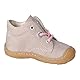RICOSTA Mädchen Stiefel Cory, Baby und Kleinkinder Lauflernschuhe, Weite: Mittel, lose Einlage, terracare, Leder, Booties, kies/rosa (670), 19 EU