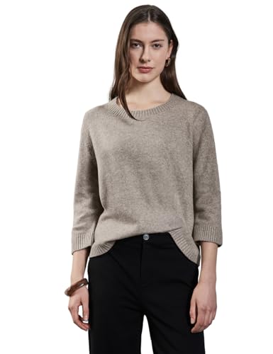 Street One Damen Strickpullover mit Rundhals