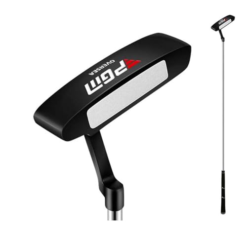 Putter de golf izquierdo de la derecha con el eje del acero, cabeza de la aleación de zinc para el control estable, putters de la barra del empuje del estilo de la cuchilla para los hombres, club de p