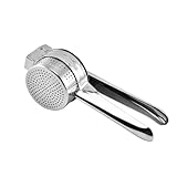 ARTSEWPLY Exprimidor Manual Inoxidable para Frutas Exprimidor de Mano y Simple Prensa de Jugos y Pulpa Resistente y Fácil de Usar para