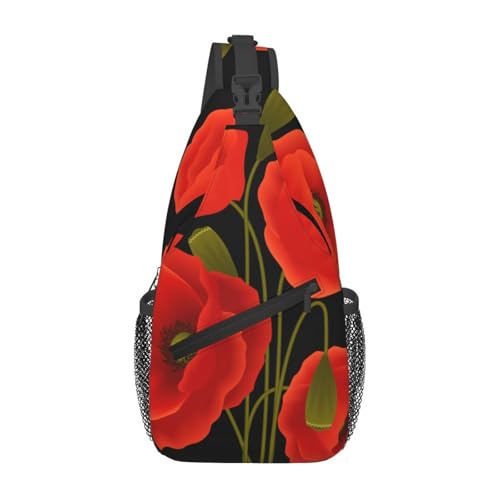 Mochila cruzada urbana para mujer y hombre negra miniatura 6