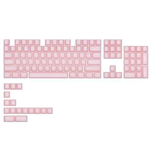 Touches semi-transparentes en ABS (Lot de 120) pour claviers mécaniques rétroéclairés
