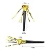 Cabilock 60pcs Boy Girl Party Blowouts and Whistles Fringed Noisemakers for Birthdays Halloween Weddings and Festivals Fun Cheer Props for All Ages