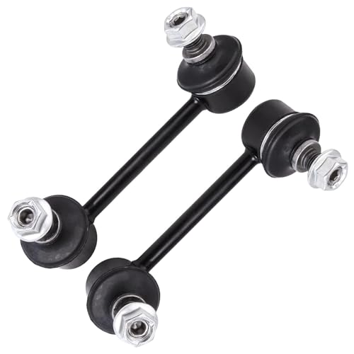 Image of Detroit Axle - FWD 8pc Struts Suspension Kit for Toyota 2001 2002 2003 2004 2005 RAV4, 2 Front Struts with Coil Spring Assembly 2 Rear Shock Absorbers 4 Front Rear Stabilizer Sway Bar Ends Replacement