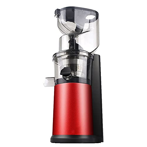 2 Inch Wide Mouth Masticating Juicer Machine Slow Masticating Juicer Extractor Cold Press Juicer Machine with Quiet Motor & Reverse Function for Fruits and Vegetables Juice Fountai