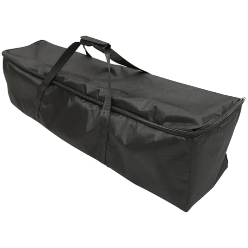 Bolsa para trípode de tela Oxford con diseño plegable y cierre de alta resistencia negro