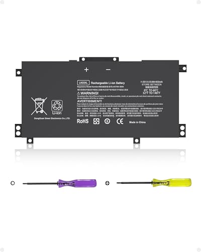 55.8Wh LK03XL Battery Replacement for hp Envy x360 Convertible 15m-bp1xx 15m-cn0xxx 15m-cp0xxx 15m-cn0011dx 15m-cn0012dx 15m-bp112dx 17m-ae0xx 17-bw 17m-ae111dx 916368-421 l09281-855 916814-855 11.55V