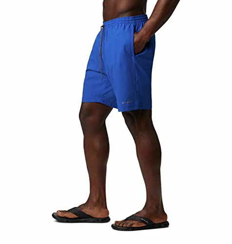 Columbia Men's Summertide Stretch Short, Azul, 3X/8" Inseam4