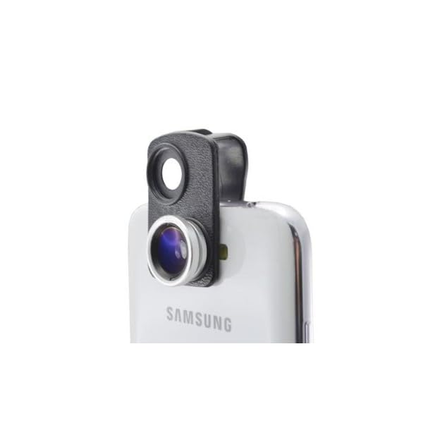 System-S Clip-On Universal Linse Weitwinkel Objektiv und Makro Objektiv für Smartphone Handy