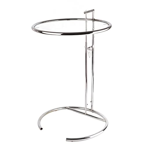 Table ronde en verre trempé pour optimiser les petits salons - 8
